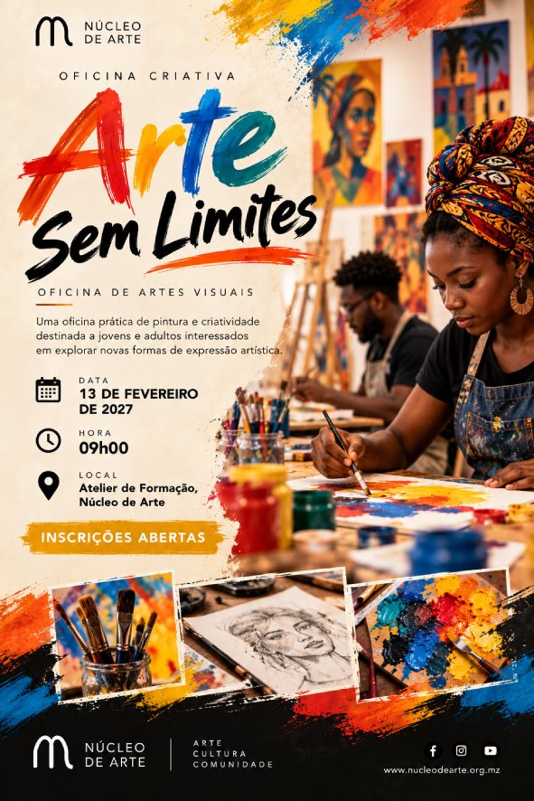 Oficina Criativa — Arte Sem Limites